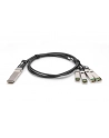 DIGITUS  KABEL DO BEZPOŚREDNIEGO POŁĄCZENIA 40G QSFP+ DO 4XSFP+ 3M  () - nr 1