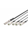 DIGITUS  KABEL DO BEZPOŚREDNIEGO POŁĄCZENIA 40G QSFP+ DO 4XSFP+ 3M  () - nr 9