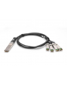 DIGITUS  KABEL DO BEZPOŚREDNIEGO POŁĄCZENIA 40G QSFP+ DO 4XSFP+ 1M  () - nr 1