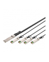 DIGITUS  KABEL DO BEZPOŚREDNIEGO POŁĄCZENIA 40G QSFP+ DO 4XSFP+ 1M  () - nr 5