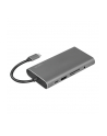 LOGILINK  UA0383 - USB 3.2 (GEN 1) STACJA DOKUJĄCA Z 10 PORTAMI I PD (POWER DELIVERY) 100 W, 1X USB-C (PD) / 3X USB 3.0 / 1X HDMI / 1X VGA / 1X RJ45 / - nr 12