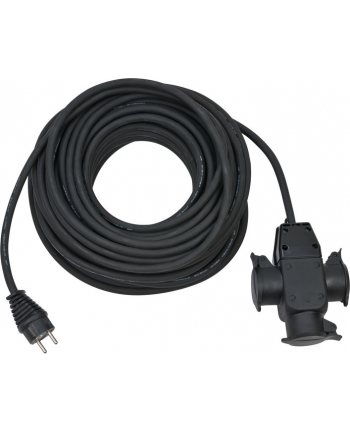 BRENNENSTUHL  EXTENSION CABLE 25M H07RN-F3G1,5 BLACK IP44 - RATY 0% CREDIT AGRICOLE!  (1167820301)