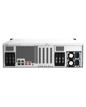 Serwer plików QNAP TS-h2287XU-RP-E2336-32G 22-bay, 3U,Intel Xeon E-2336 6C 12T 2.9GHz, 32 GB ECC DDR4, 2x10GBASE-T, 2x2.5GbE, 4xUSB 3.2, 3xPCIe, 2x55 nr 2