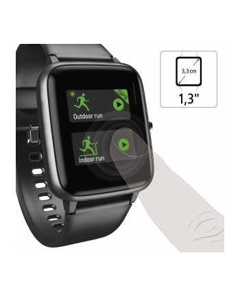 HAMA POLSKA Smartwatch Hama Fit Watch 5910 GPS, czarny