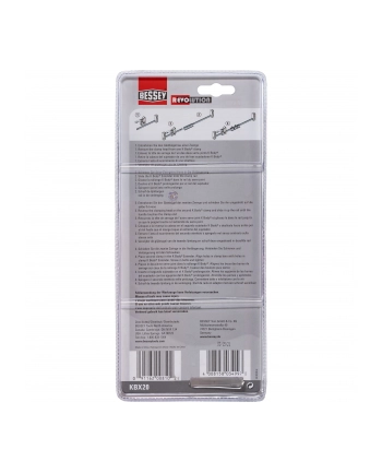 BESSEY body clamp extension KBX20 (aluminium/red) nr 1