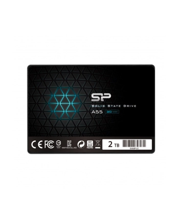 silicon power Dysk SSD Slim Ace A55 2TB 2,5 cala SATA3 560/530 MB/s 7mm nr 2