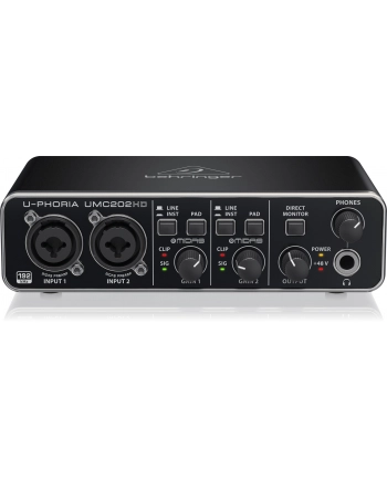 Behringer UMC202HD - Interfejs audio USB nr 1