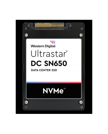 Dysk SSD Western Digital Ultrastar DC SN650 WUS5EA1A1ESP5E3 (15.36 TB; U.3; PCIe NVMe 4.0 ; 1DW/D; ISE)