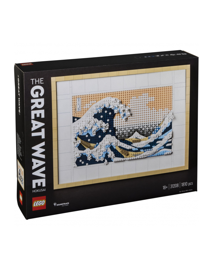 LEGO 31208 ART Hokusai. Wielka fala w Kanagawie p2 główny