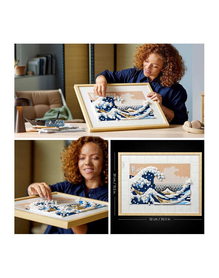 LEGO 31208 ART Hokusai. Wielka fala w Kanagawie p2 główny