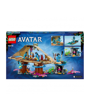 LEGO 75578 AVATAR Dom na rafie klanu Metkayina p3