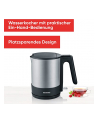 Severin WK 3409, kettle (stainless steel (brushed) / Kolor: CZARNY, 1.7 liters) - nr 2