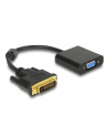 D-ELOCK Adapter DVI-D 24+1 male > VGA female Kolor: CZARNY - nr 1