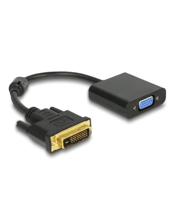 D-ELOCK Adapter DVI-D 24+1 male > VGA female Kolor: CZARNY