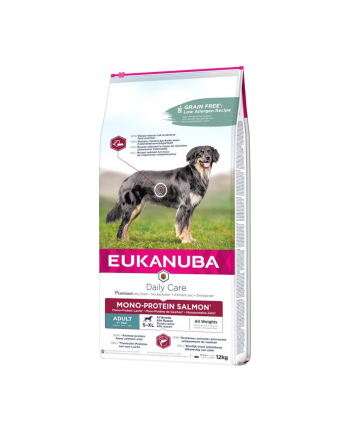 Eukanuba Dry Daily Care Adult Mono Pczerwonyein Salmon12