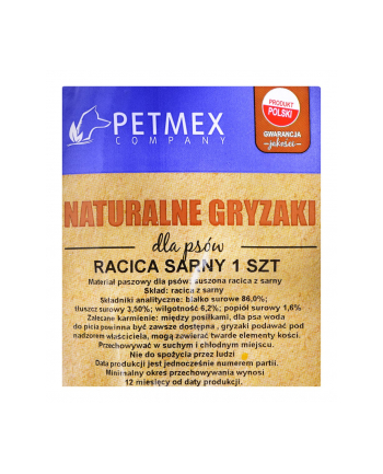 Gryzak dla psów PETMEX Racica Sarny 1szt