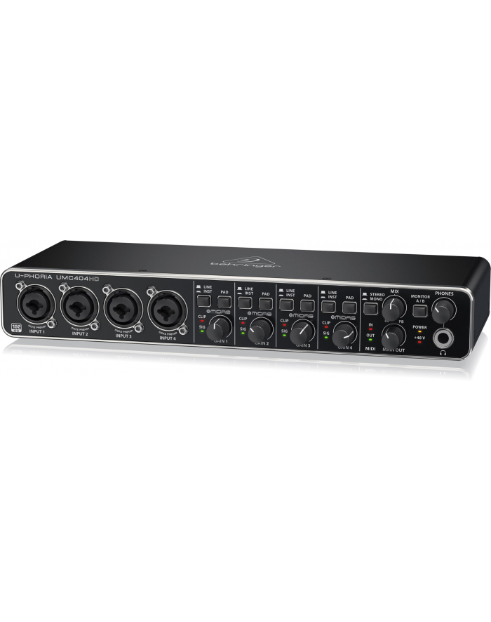 Behringer UMC404HD - Interfejs audio USB główny