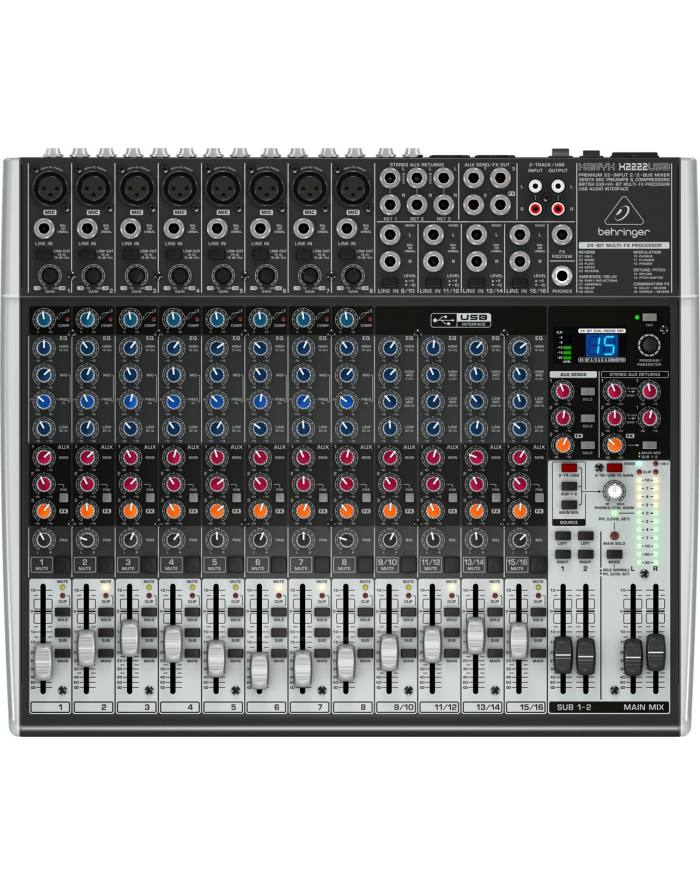 Behringer X2222USB - Mikser audio główny