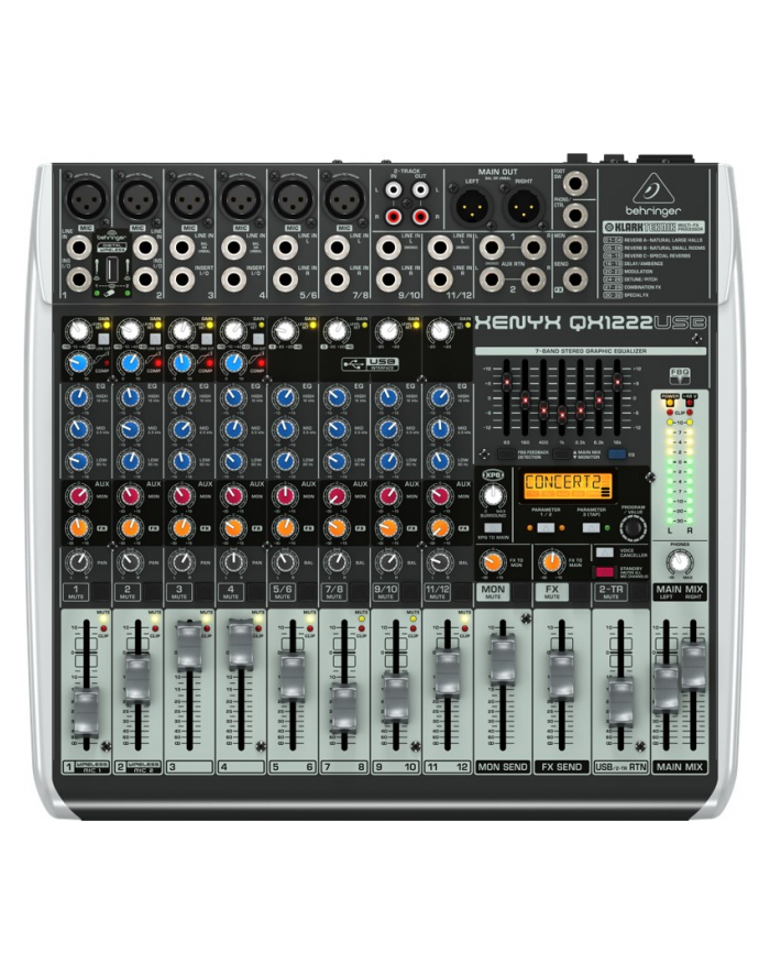 Behringer QX1222USB - Mikser audio główny