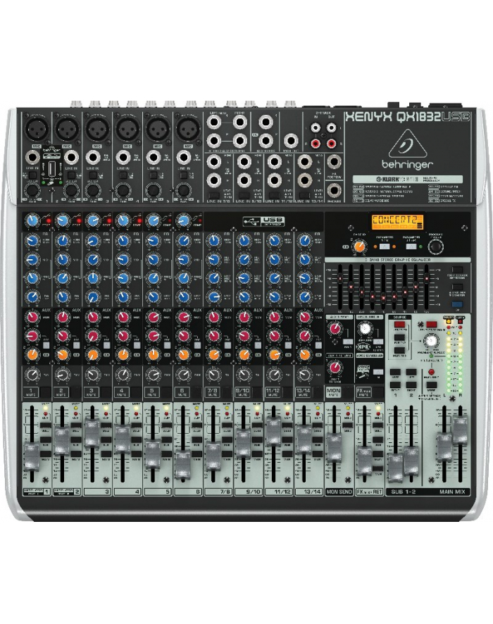 Behringer QX1832USB - Mikser audio główny