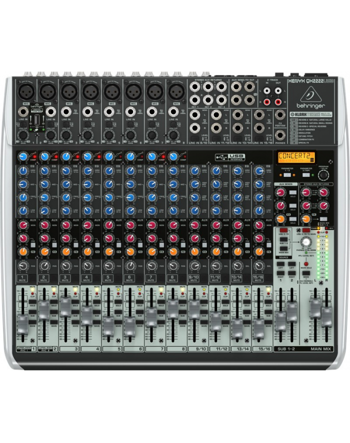 Behringer QX2222USB - Mikser audio główny