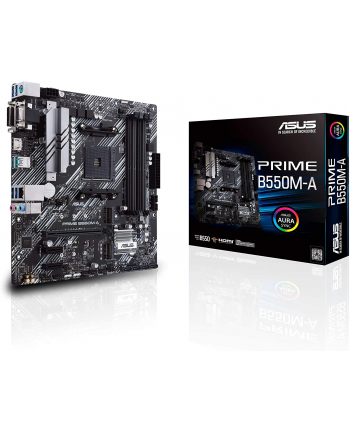 asus Płyta główna PRIME B550M-A AM4 4DDR4 DVI-D/HDMI M.2 mATX nr 1