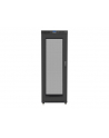 LANBERG szafa rack stojąca 19inch 42U 800x1200 drzwi perforowane czarna flat pack - nr 2