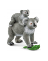 Schleich Wild Life Koala mother with baby, toy figure - nr 10