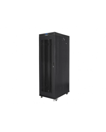 LANBERG szafa rack stojąca 19inch 42U 800x1200 drzwi perforowane czarna flat pack nr 2