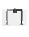 NEOMOUNTS BY NEWSTAR DS70-450BL1 uchwyt / stojak do monitorów 106,7 cm (42') Zaciskowy/przelotowy Czarny - nr 64