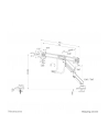 NEOMOUNTS BY NEWSTAR DS75-450BL2 uchwyt / stojak do monitorów 81,3 cm (32') Zaciskowy/przelotowy Czarny - nr 2