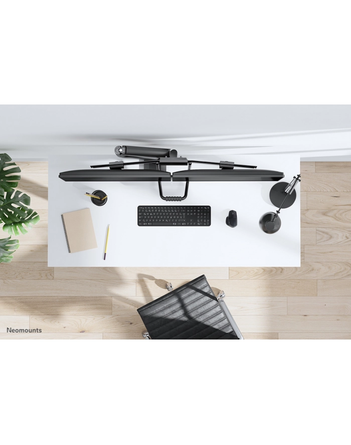 NEOMOUNTS BY NEWSTAR DS75-450BL2 uchwyt / stojak do monitorów 81,3 cm (32') Zaciskowy/przelotowy Czarny główny