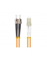 lanberg Patchcord światłowodowy MM ST/UPC-LC/UPC DUPLEX 3.0MM OM2 50/125 LSZH 5m pomarańczowy - nr 7