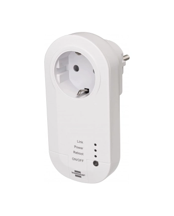 Brennenstuhl Wifi socket, switchable socket (Kolor: BIAŁY) nr 1