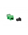 lanberg Adapter światłowodowy SM SC/APC simplex zaślepka czarna 25 sztuk - nr 10
