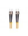 lanberg Patchcord światłowodowy MM ST/UPC-ST/UPC DUPLEX 3.0MM OM2 50/125 LSZH 10m pomarańczowy - nr 7