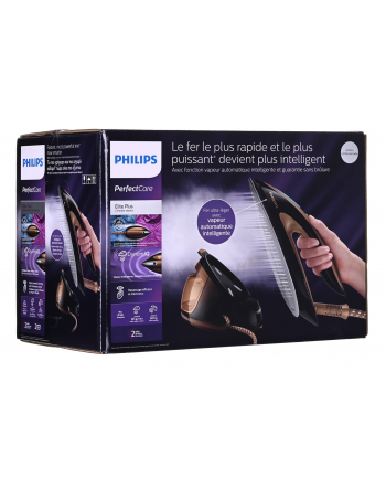 Żelazko z generatorem pary Philips  GC9682/80 (2800W; kolor czarny) nr 1