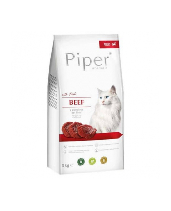 DOLINA NOTECI Piper z wołowiną 3 kg  karma sucha dla kota