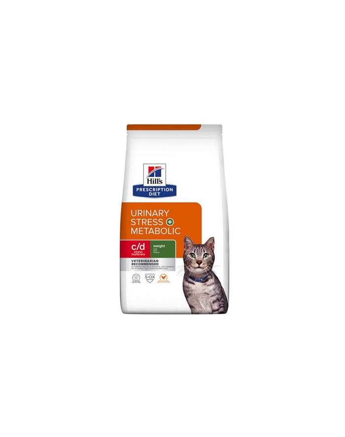 HILL'S PD FELINE  C/D URINARY STRES + METABOLIC 3 KG główny