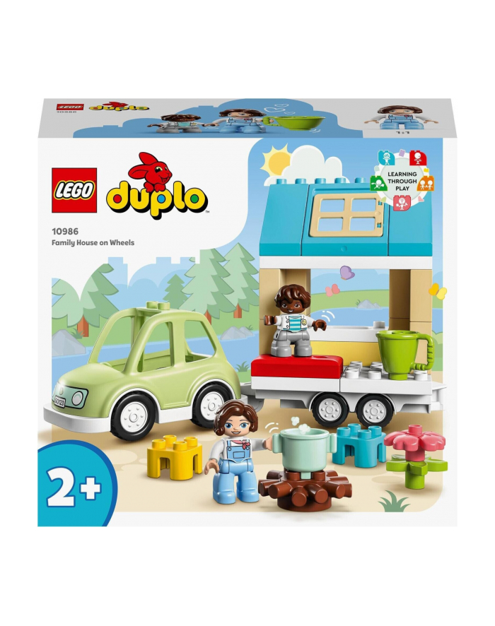 LEGO DUPLO 10986 Town Dom rodzinny na kółkach główny