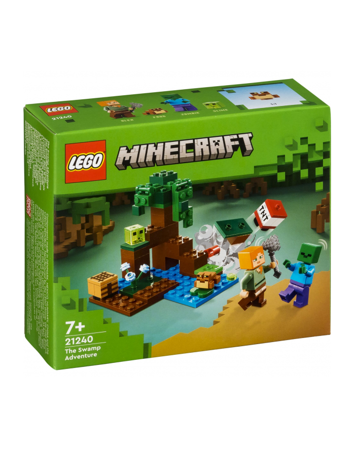 LEGO Minecraft 21240 Przygoda na mokradłach główny