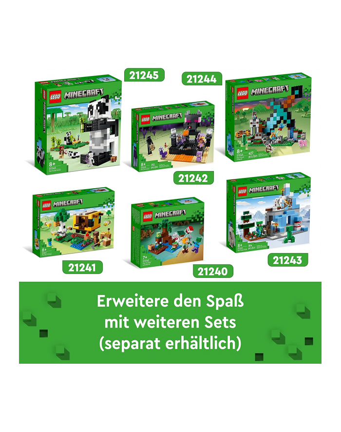 LEGO Minecraft 21241 Pszczeli ul główny