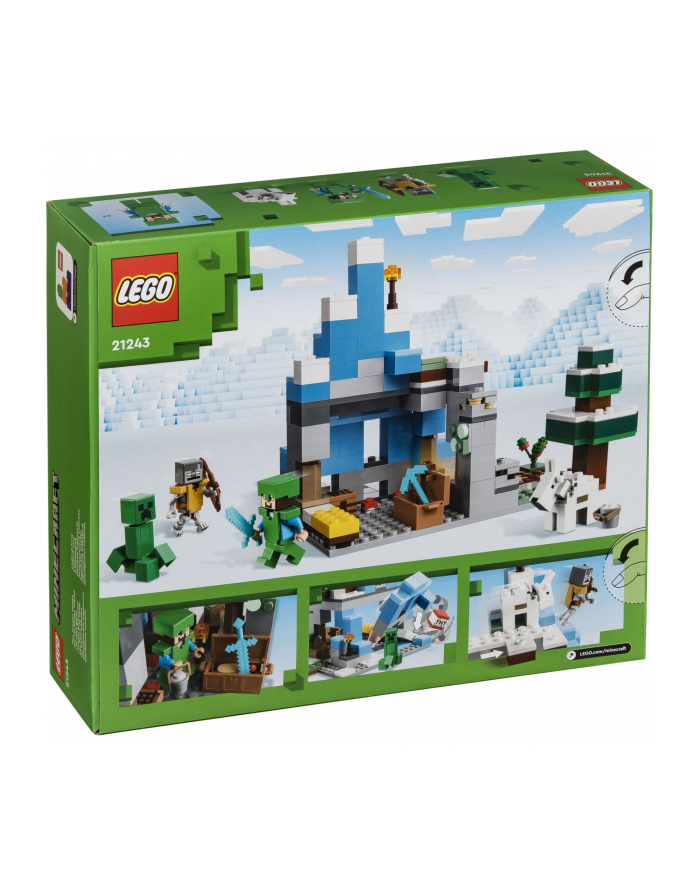 LEGO Minecraft 21243 Ośnieżone szczyty główny