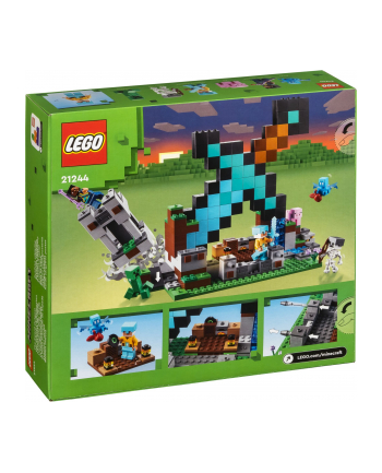 LEGO Minecraft 21244 Bastion miecza