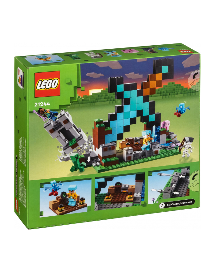 LEGO Minecraft 21244 Bastion miecza główny