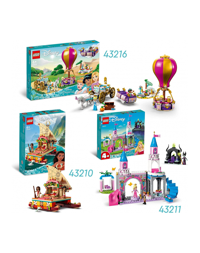 LEGO Disney Princess 43211 Zamek Aurory główny