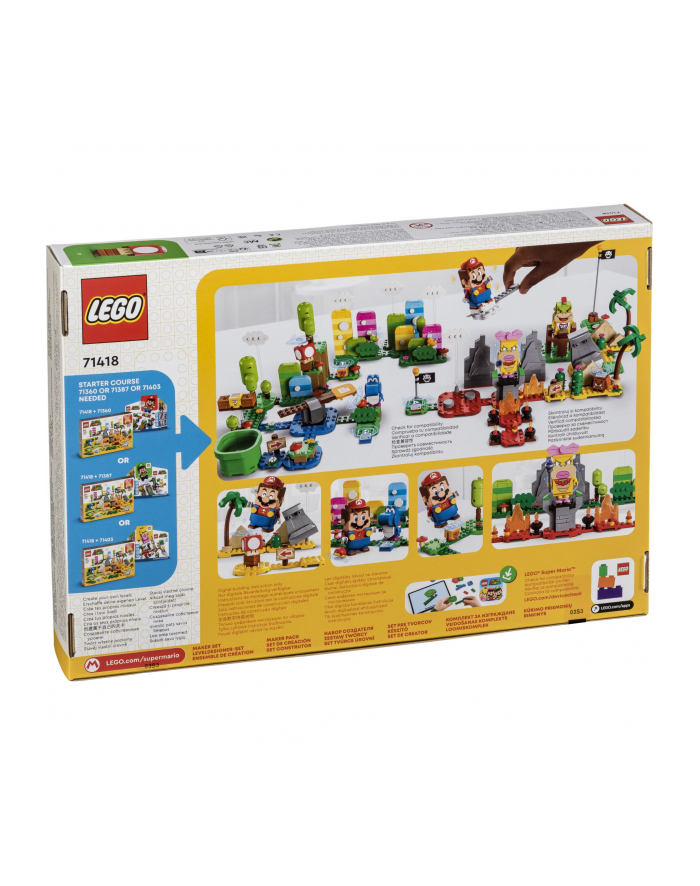 LEGO Super Mario 71418 Kreatywna skrzyneczka - zestaw twórcy główny