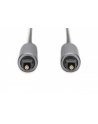 digitus Kabel audio optyczny Toslink 2.2mm/Toslink 2.2mm M/M aluminium, 1m - nr 2