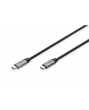 digitus Kabel połączeniowy USB 3.0 60W/5Gbps Typ USB C/USB C M/M 1m Czarny