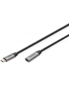 digitus Kabel przedłużający USB 3.0 60W/5Gbps Typ USB C/USB C M/Ż 1m Czarny - nr 4